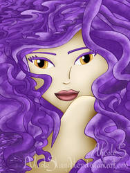 Purple Haired Girl