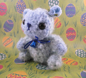 Amigurumi Blue Lamb