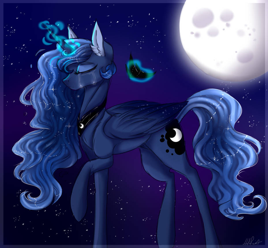 Night pony. Луна принцесса ночи. Пони ночь. Ночное сияние пони. Ночная пони.