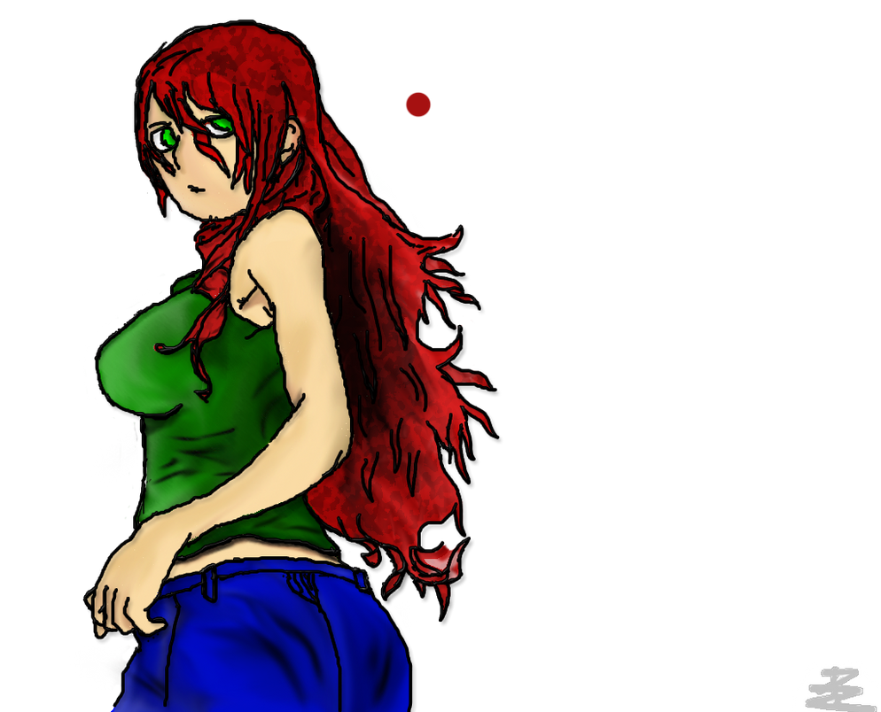 Anime Girl Looking Over Shoulder by AniFreakme on DeviantArt Anime Girl Looking Over Shoulder by AniFreakme on DeviantArt