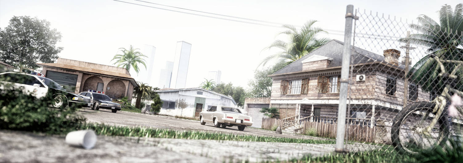 Grand Theft Auto - Grove Street by Vanceslaski on DeviantArt