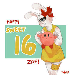 happy birthday, zaf!