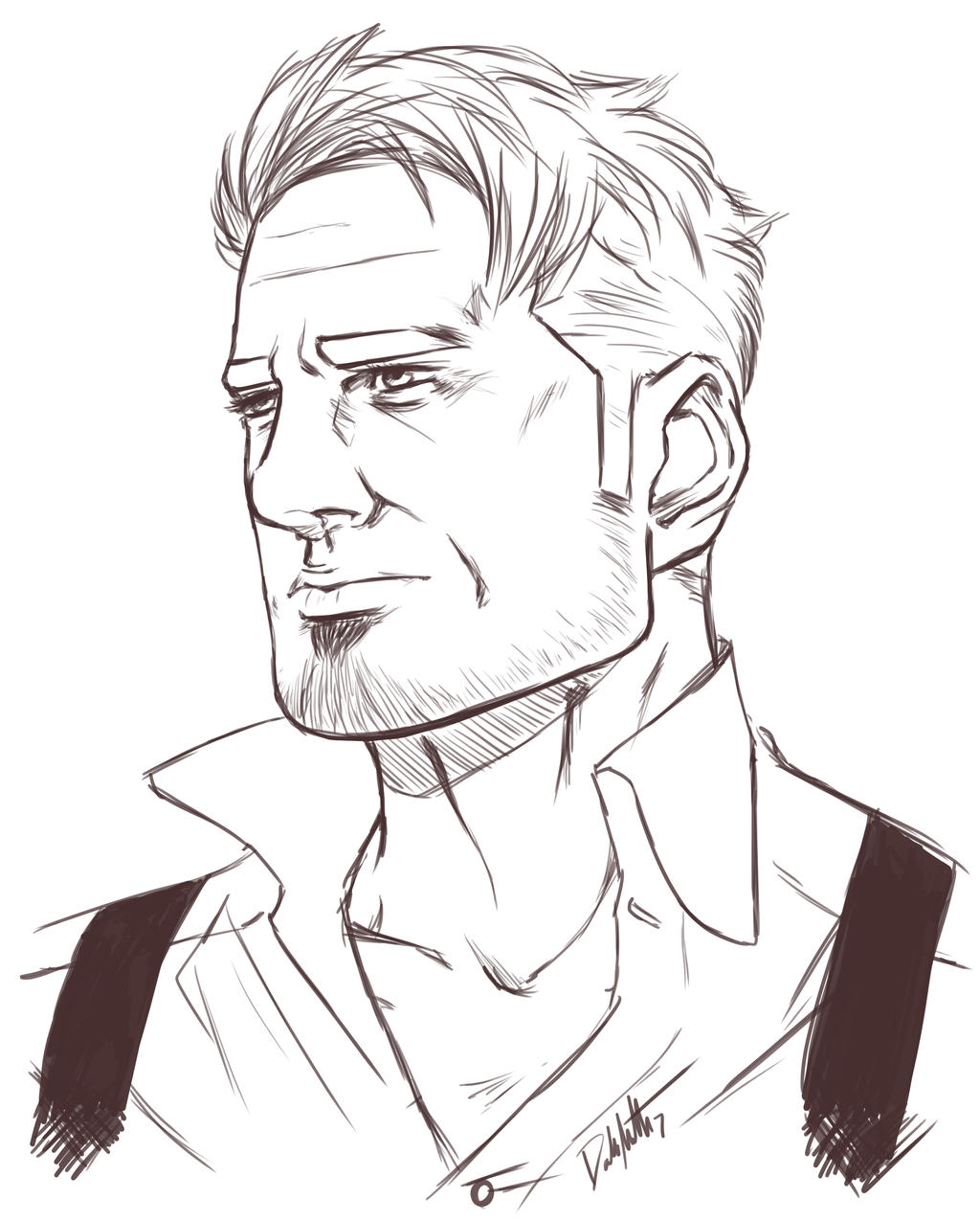 Henry Profile Deviantart Henry Sketch 3 by Dobermutt on DeviantArt