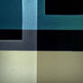 Corner Abstract in Blue