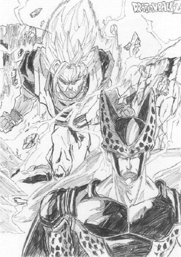 Goku vs Cell