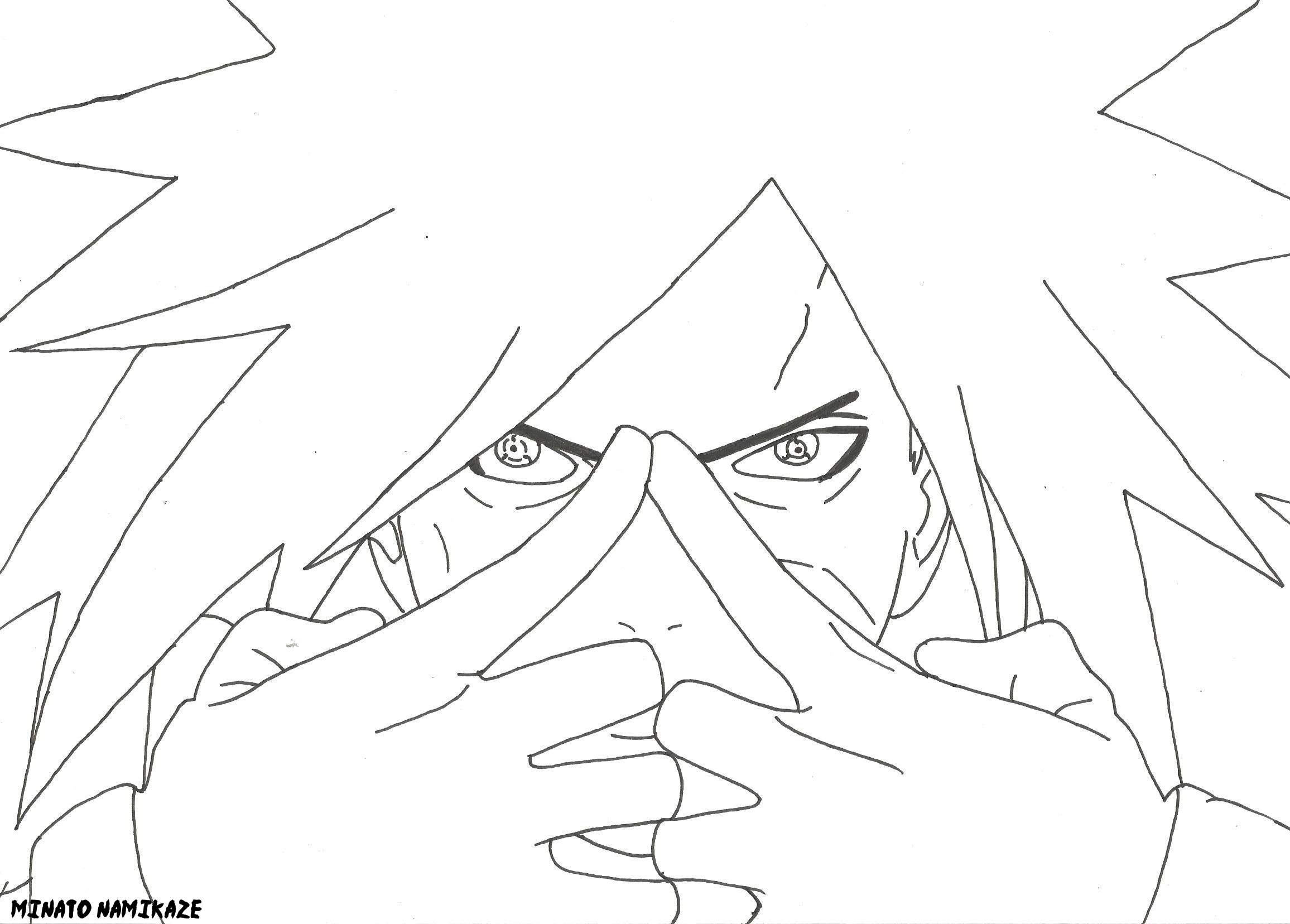 pic Madara Uchiha Easy Drawings madara uchiha by 4thminatonamikaze on