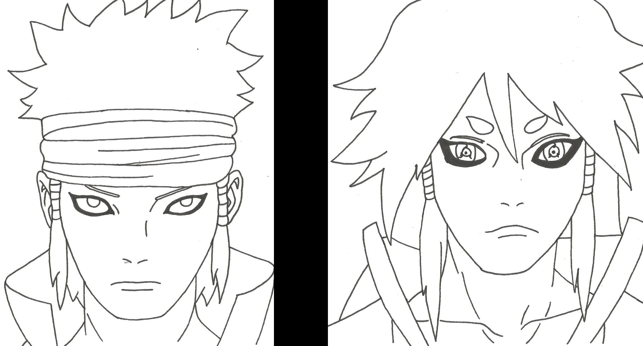 Minato Namikaze Lineart by CruzerBlade on DeviantArt