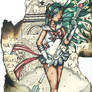 sailor pluto, gaurdian goddess