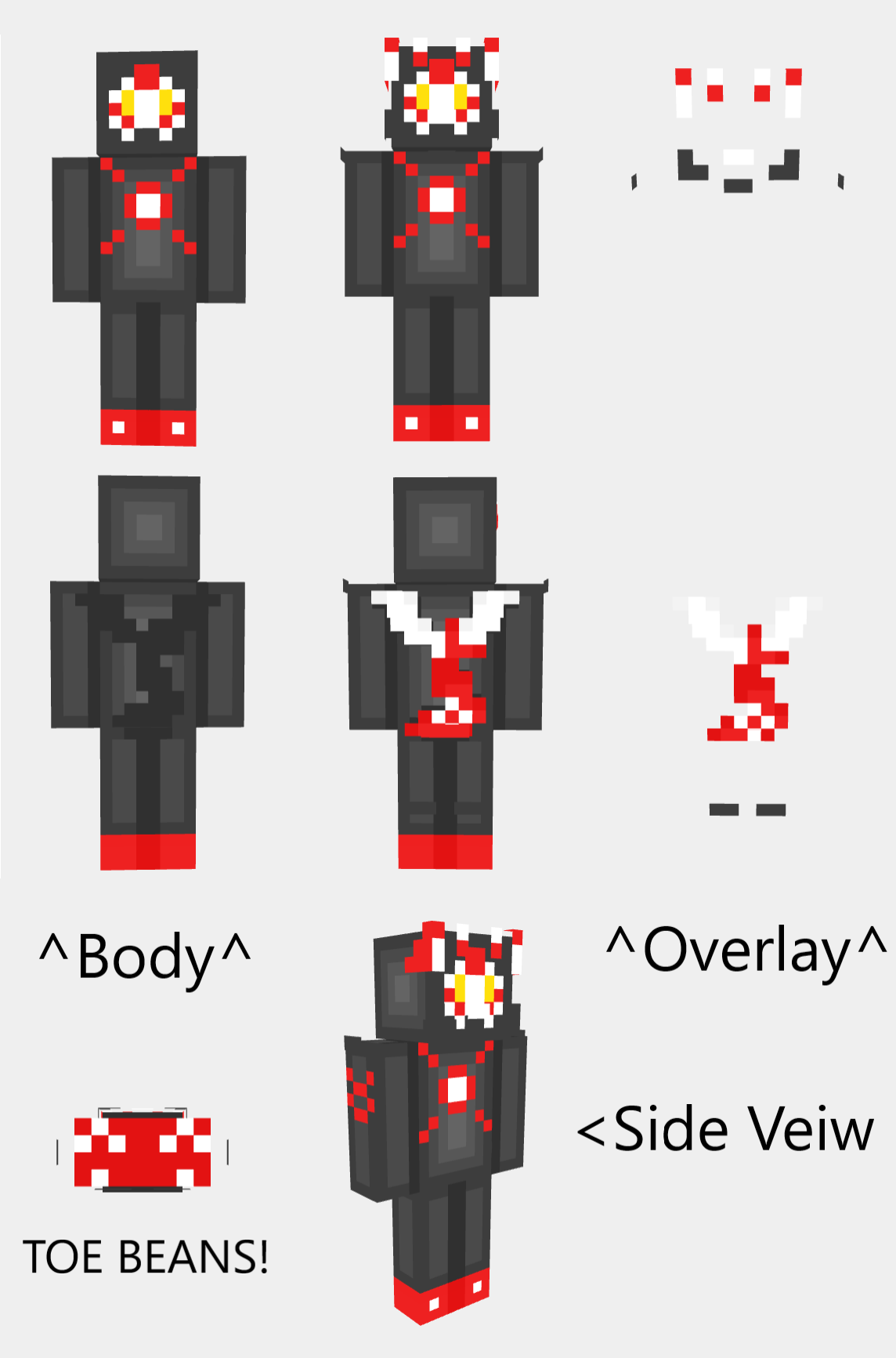 Minecraft Custom Player Models Commissions by TheBrandonFriesen on  DeviantArt