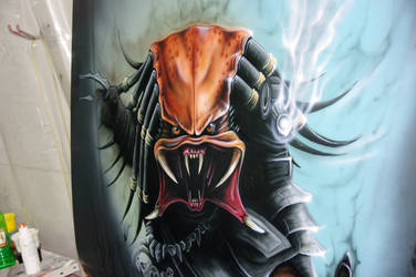 airbrush PREDATOR 2 by Goth-o-GraFX