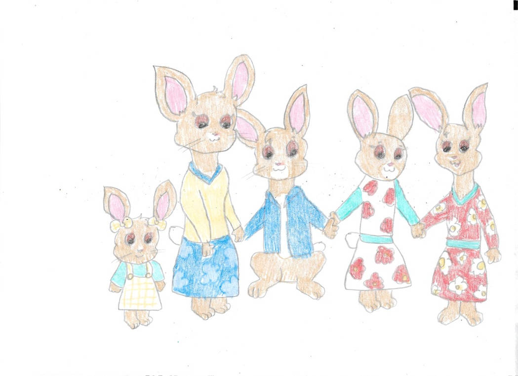 Peter rabbits family by amazingtrixie on DeviantArt