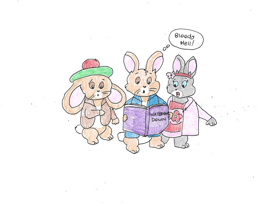 Peter Rabbit Ships Peter rabbit reads watership down by amazingtrixie on DeviantArt