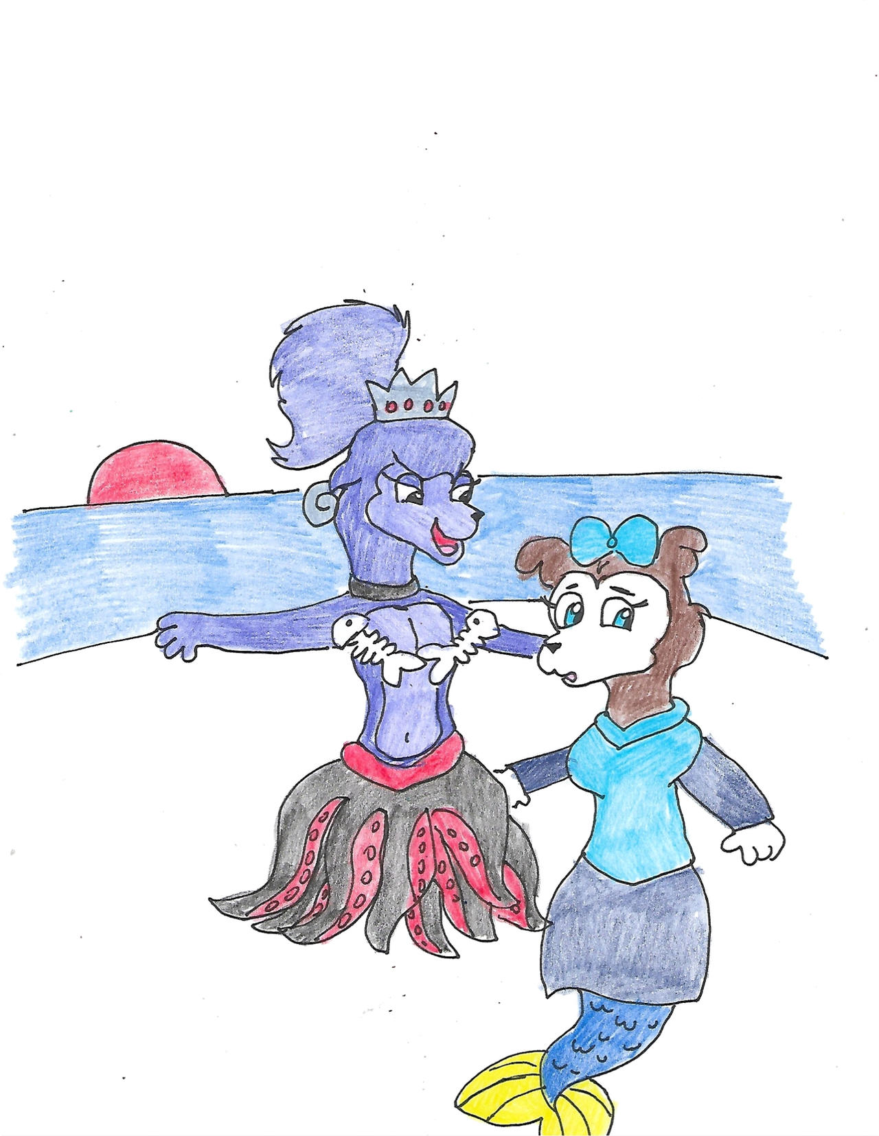 Colleen and belladonna by amazingtrixie on DeviantArt