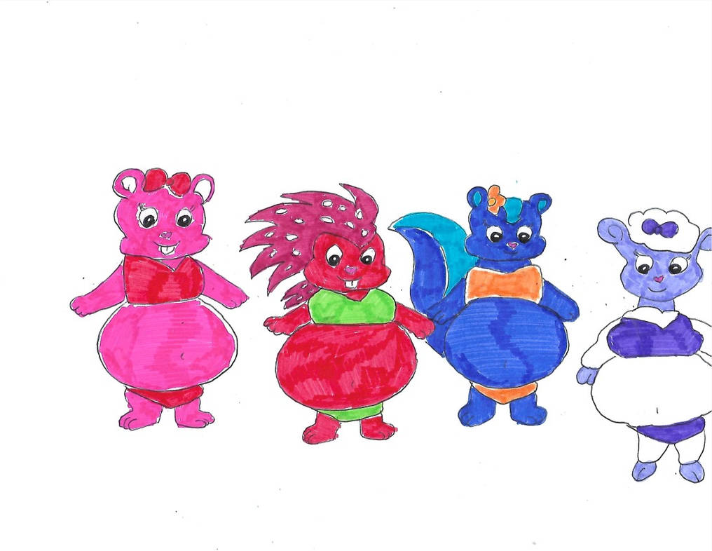 Fat happy tree friends in bikinis by amazingtrixie on DeviantArt