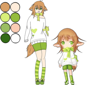 Bat-Eared Fox Kemonomimi