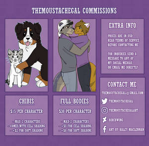 Commission Prices (ON HOLD)