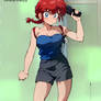 Ranma with Jill valentine Costume