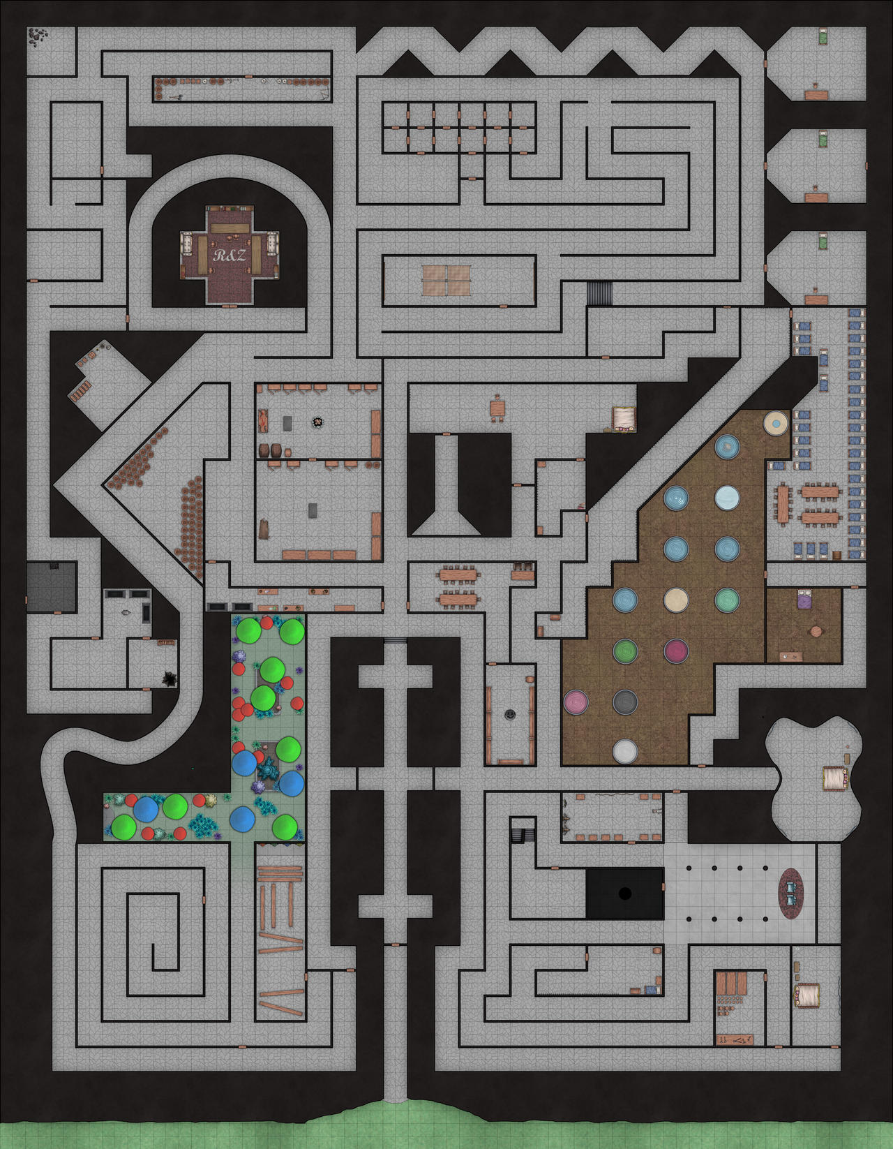 B1 In Search of the Unknown - Upper Level by SejahMaps on DeviantArt