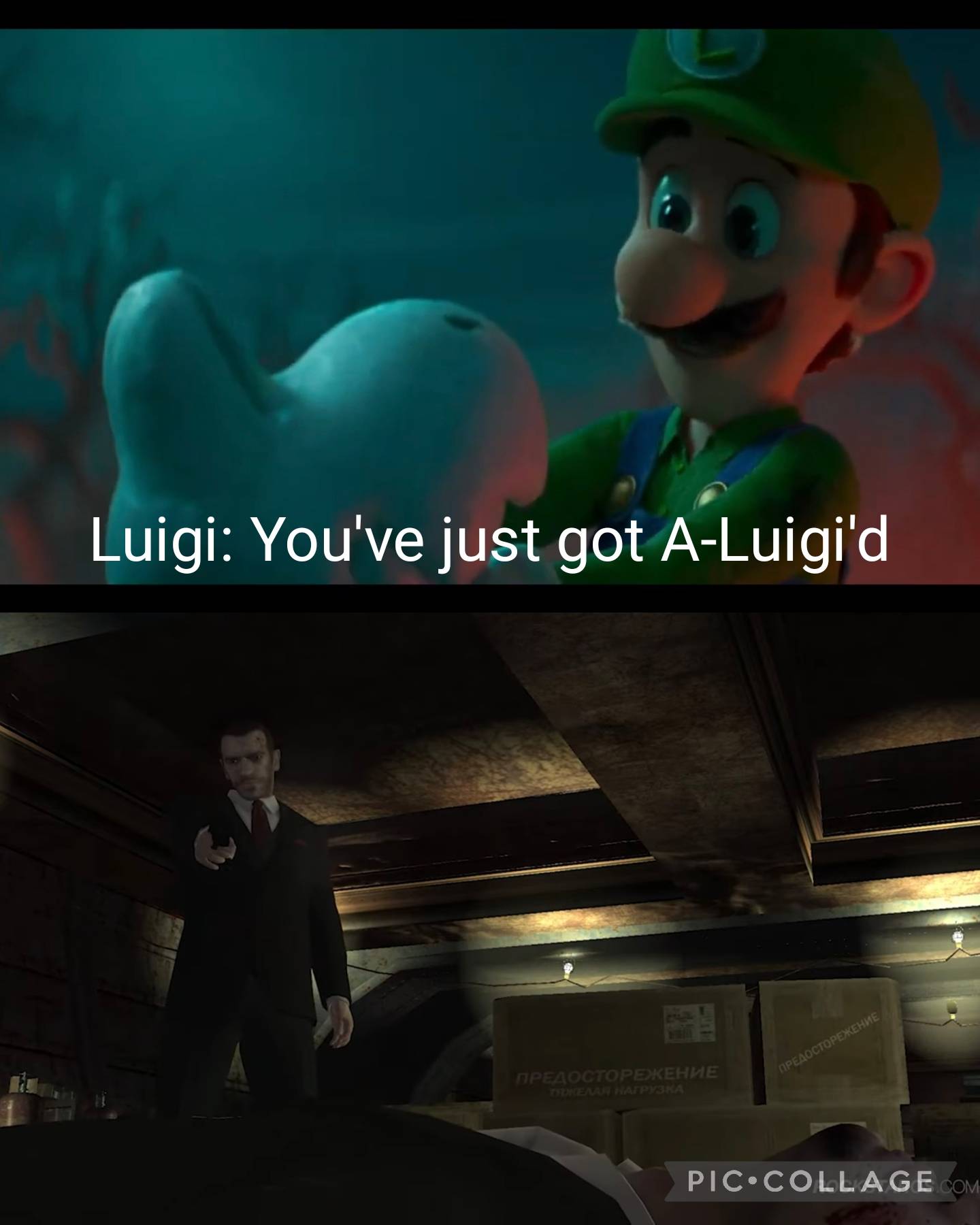 Dimitri Rascalov just got Luigi'd by ArtyDoesPictures on DeviantArt