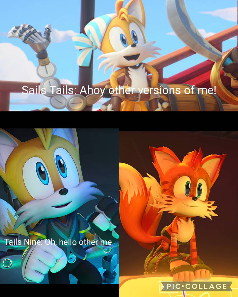 All Tails Sails Tails meets Tails Nine and Mangey Tails by ArtyDoesPictures on ...