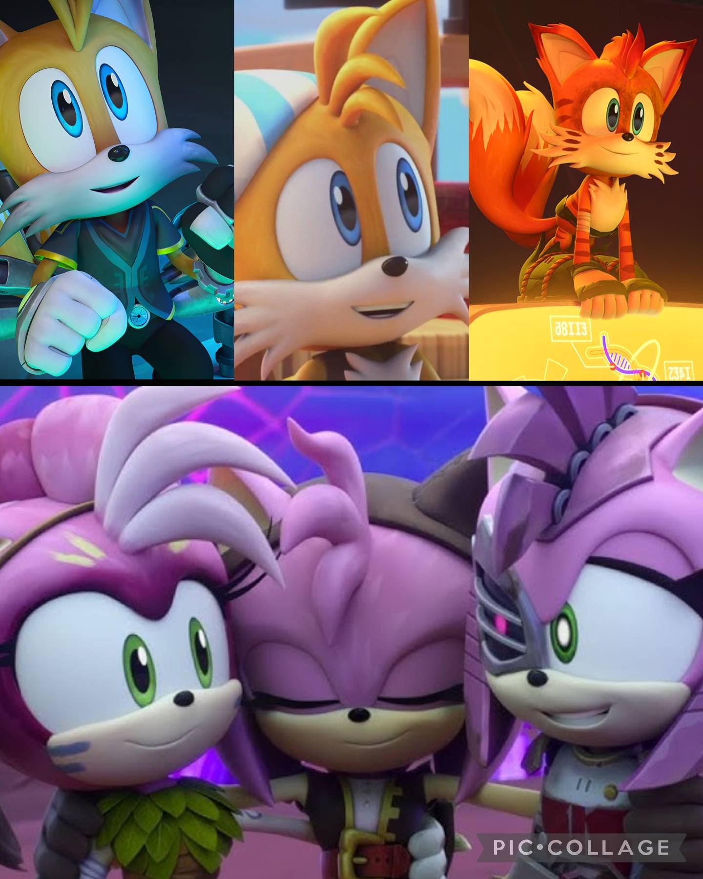 Rose Tails 3 versions of Tails and 3 versions of Roses by ArtyDoesPictures on ...