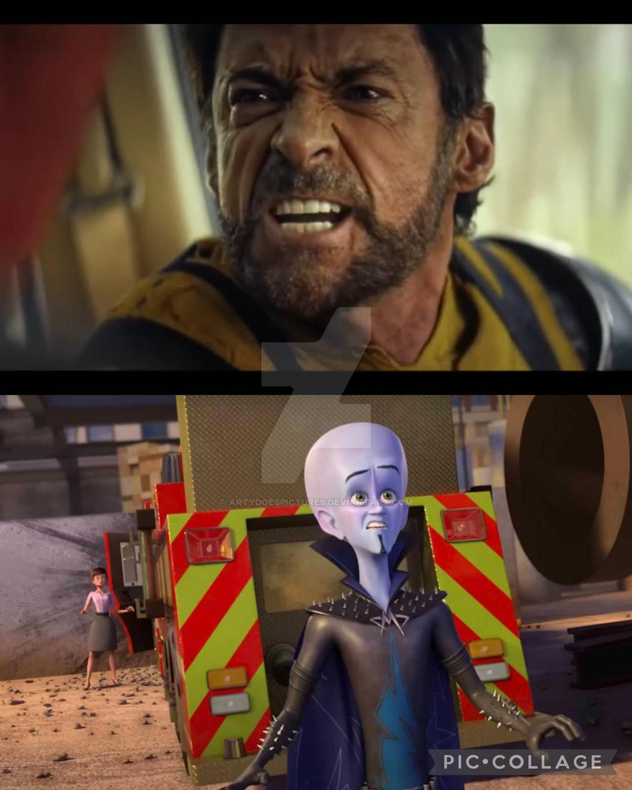 Wolverine roast New Megamind by ArtyDoesPictures on DeviantArt