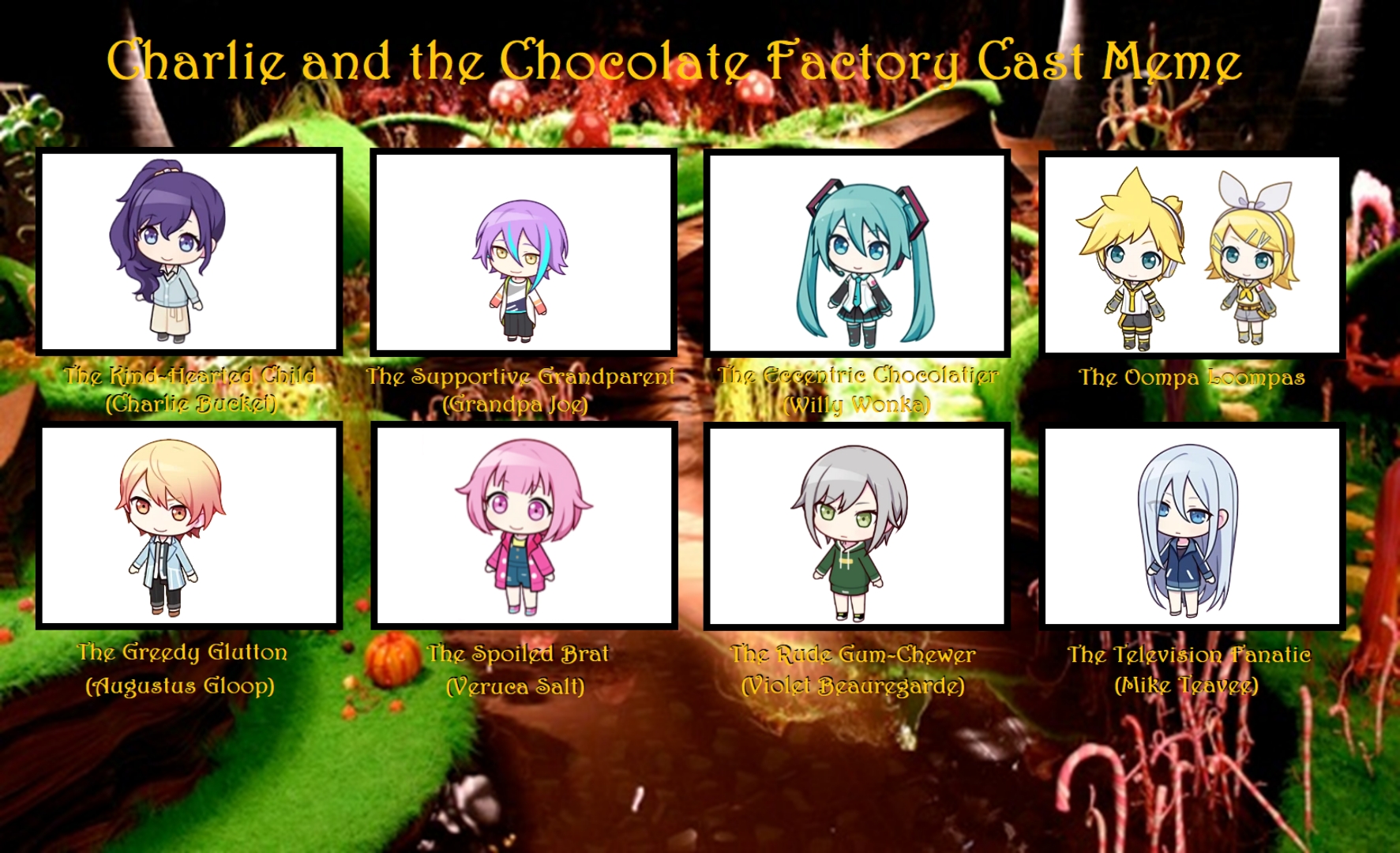 My Catcf Cast Meme By Hs15381 On Deviantart My Catcf Cast Meme By Hs15381 On Deviantart