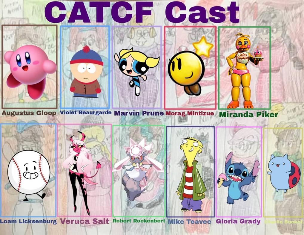 My catcf cast by 7CynthiatheBat7 on DeviantArt