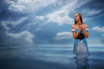 Water Maiden - Calm Sea by Miztliyuma