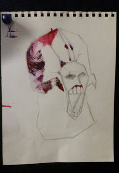 Dead Hand Unfinished Painting