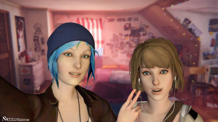 Max and Chloe selfie