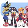 COMMISSION: Klonoa and Co Outfit Swap (with BG)
