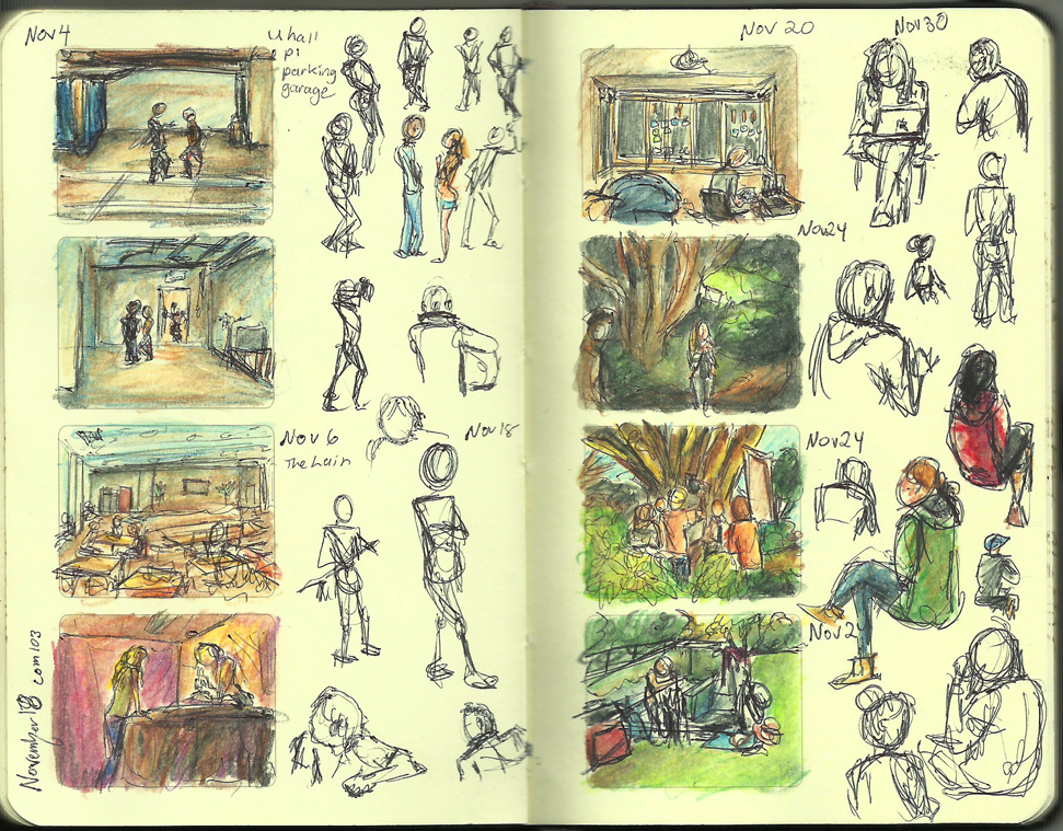 12 Moleskine Sketchbook