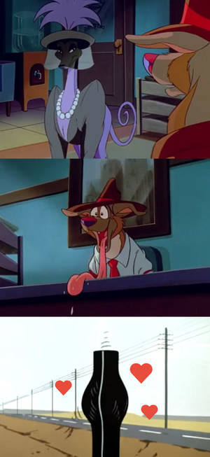 All Dogs Go To Heaven - Roundness in cartoons