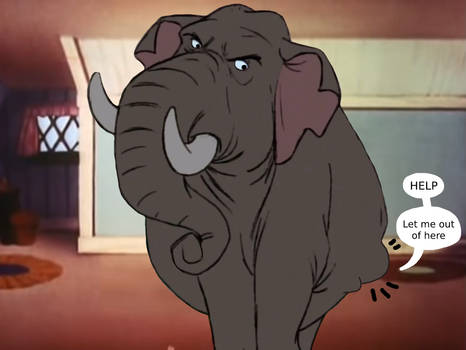 Elephant Eat Wolfie