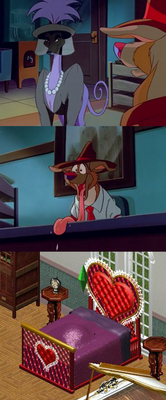 All Dogs Go To Heaven - Roundness in cartoons