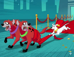 Krypto and Hyenas
