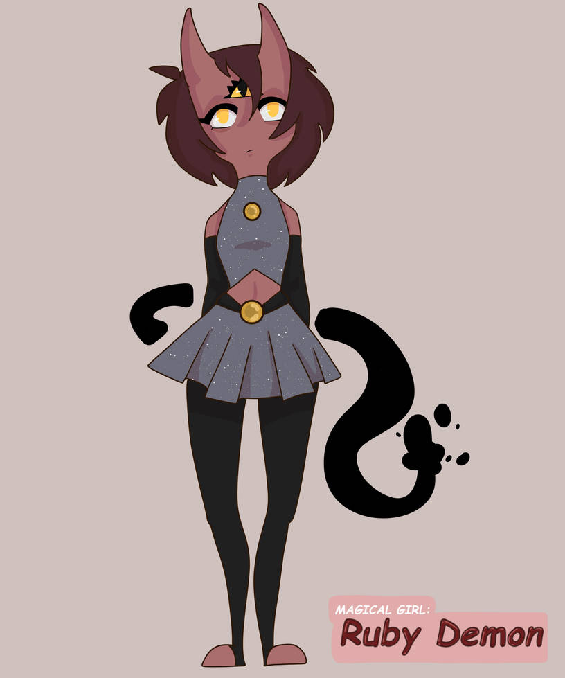 The Ruby Demon by KadyJackIllustration on DeviantArt