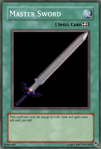 Master Sword Yugioh Card