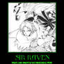 Zelda Sir Raven demotivational poster