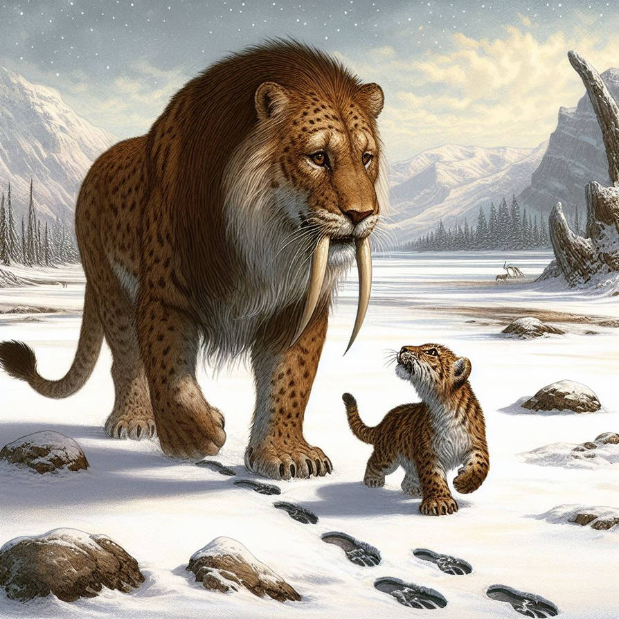 Sabertooth family by CommanderRavenwolf on DeviantArt
