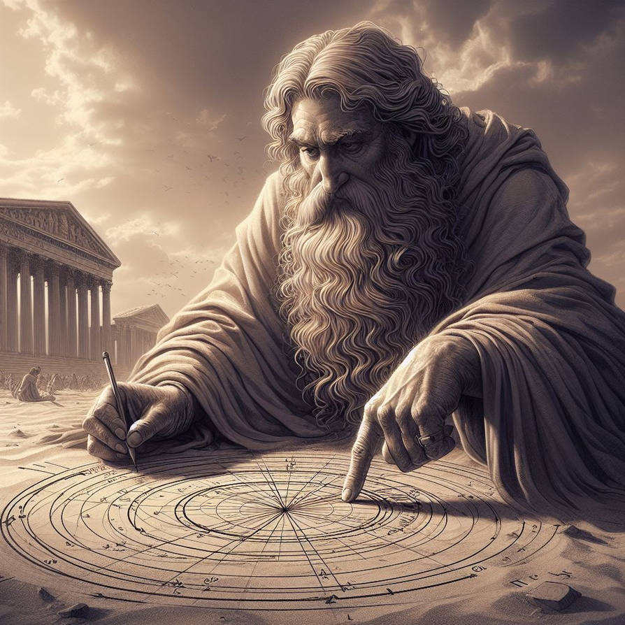 Greek Math Art Ancient Greek Philosophy and Mathematics by CommanderRavenwolf on ...
