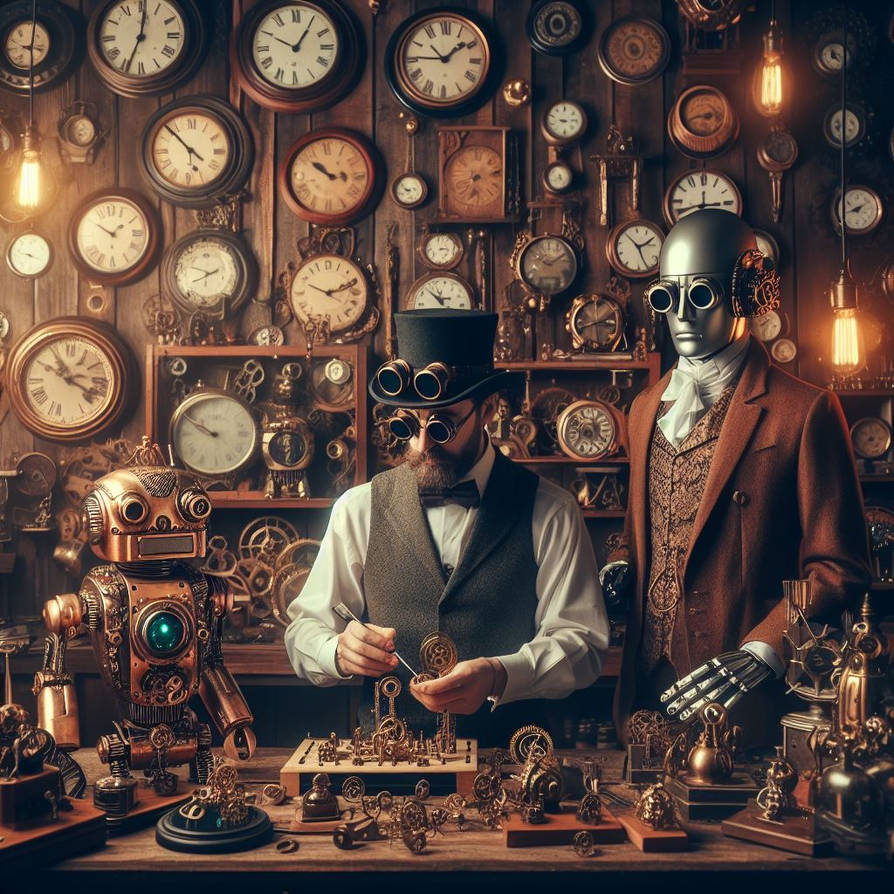 Watchmaker Razorback The watchmaker and his assistants by CommanderRavenwolf on DeviantArt