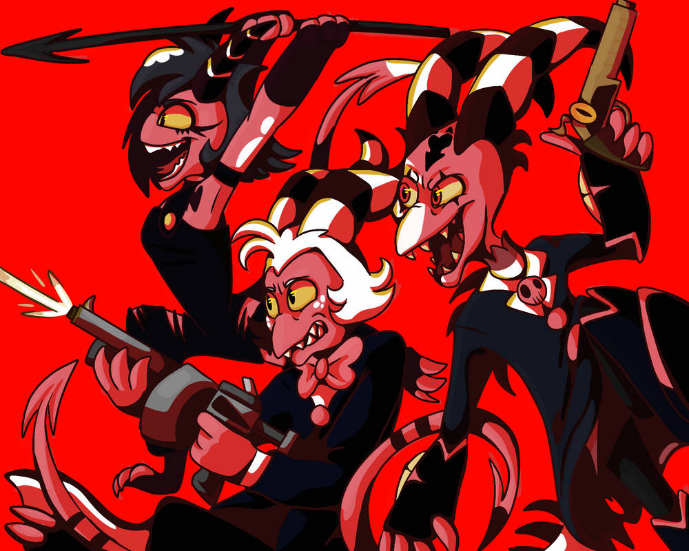 Imps Time To Shine! (Helluva Boss) by LordOfTheFeathers on DeviantArt