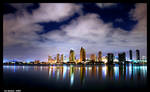 San Diego Night Scene by JoeBostonPhotography