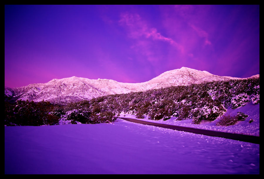 Spitler Peak Alpenglow