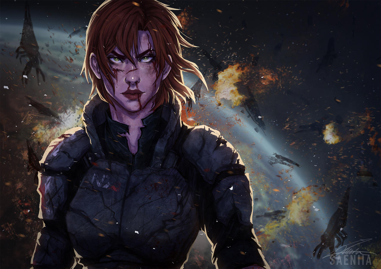 Commander Shepard by Saeniia on DeviantArt
