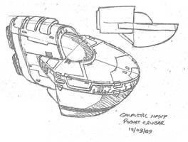 Galactic Navy Pocket Cruiser (1989)