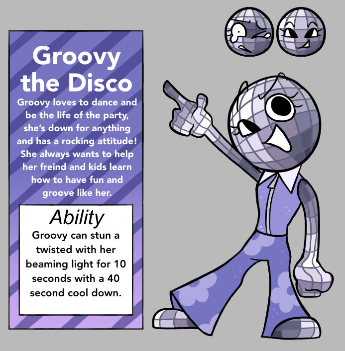 Groovy the Disco by thesillybillyfofilly on DeviantArt