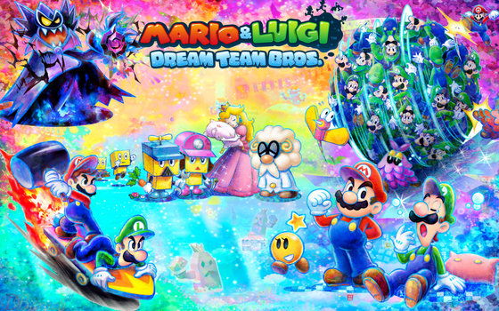 Mario And Luigi: Dream Team Bros 1440x900